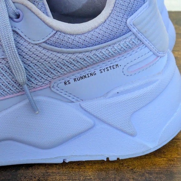 Puma RS-X Sneakers Monochrome Elektro Purple Women's 6.5 Running System - Picture 9 of 13